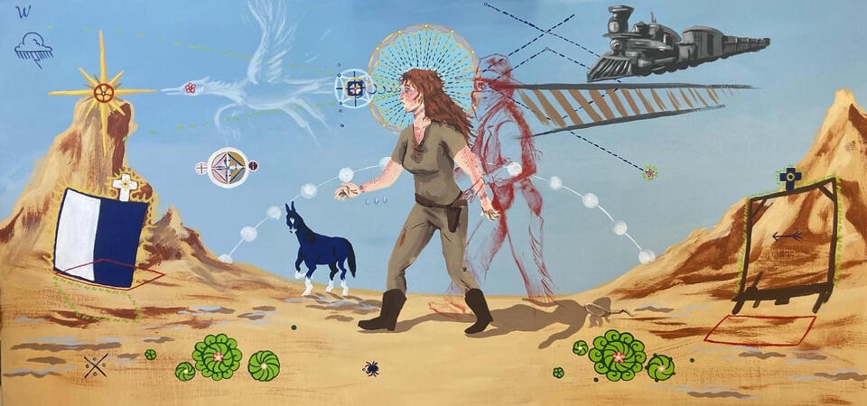 Acrylic on Canvas, 2022