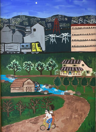 Acrylic on Canvas, 2023