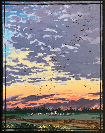 Acrylic on Canvas, 2024