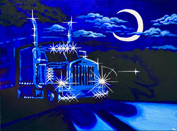 Acrylic on Canvas, 2024