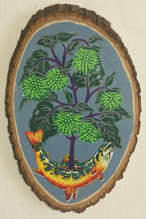 Acrylic on Wood, 2025