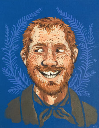 Acrylic on Canvas Board, 2025