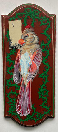 Acrylic on Wood, 2025