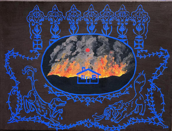 Acrylic on Canvas, 2025