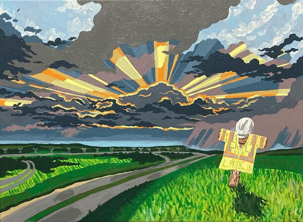 Acrylic on Canvas, 2024