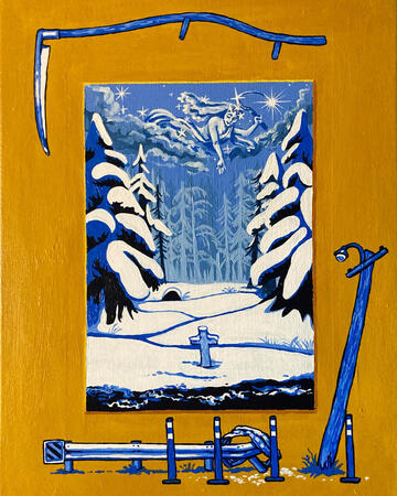 Acrylic on Canvas, 2024