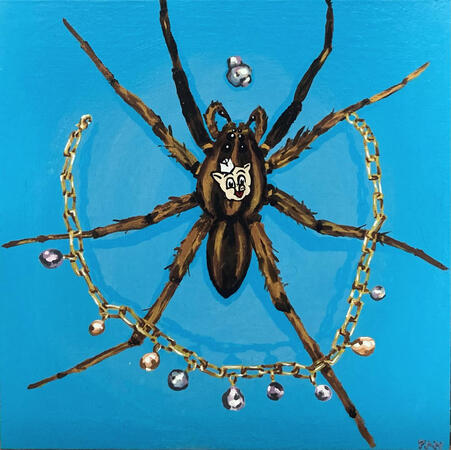 Acrylic on Canvas Board, 2024