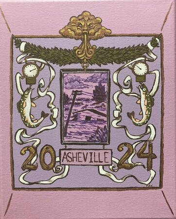 Acrylic on Canvas, 2025