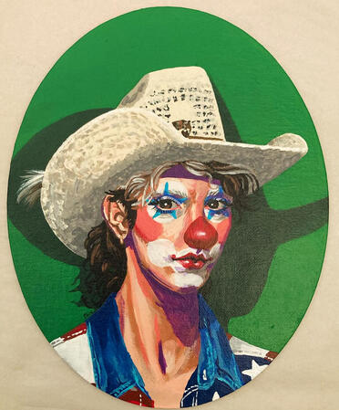 Acrylic on Canvas Board, 2025